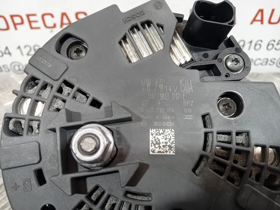 Alternador Groupe Vag Original Referência: 04L 903 017 E Bosch