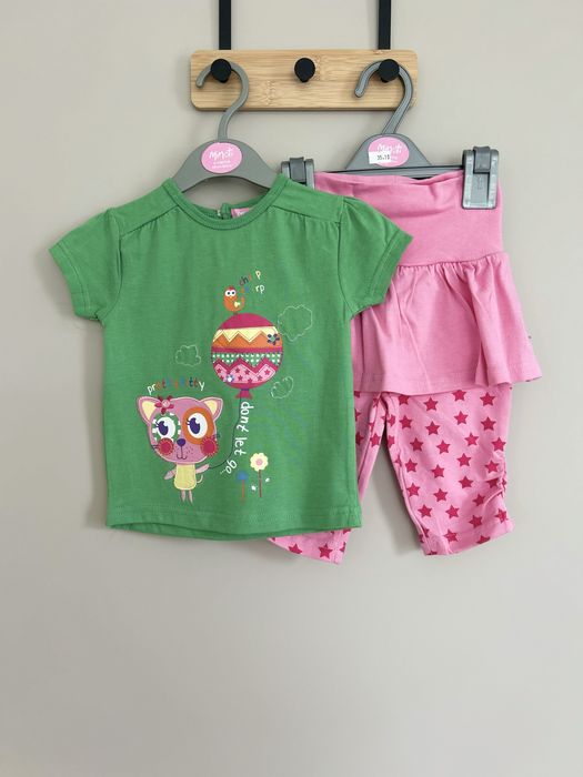 Zielona Bluzeczka Minoti roz 12-18m 80-86 cm