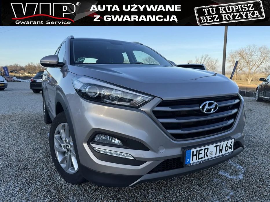 Hyundai Tucson 2.0 CRDi Premium 4WD BT hak tempomat bezwypadkowy kredyt Gwarancja!!