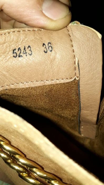 botins camel novos n36