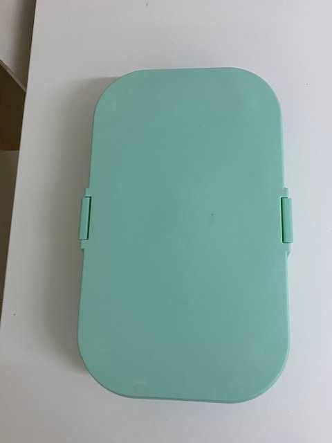 Lancheira dobrável verde