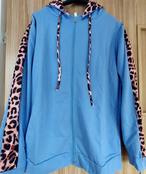 Dres damski nowy M/L niebieski i czarny