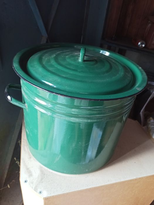 Эмалированная кастрюля 40л.