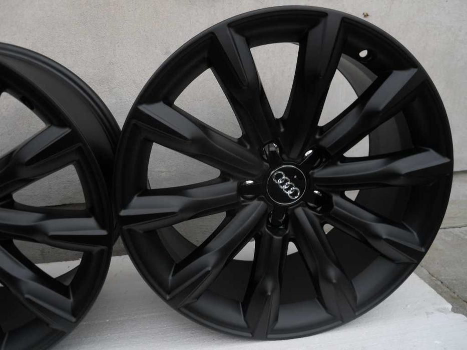 Oryginalne Felgi aluminiowe 18 " AUDI 5x112, 8J, ET26, czarny mat