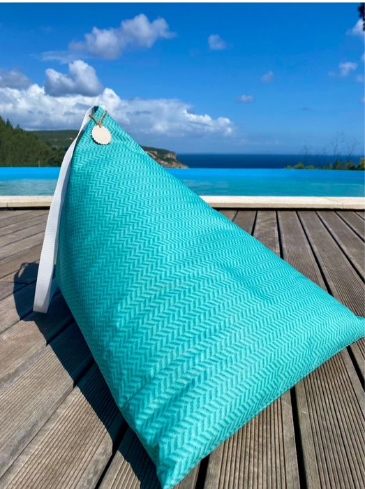 Almofada / Puff de Praia, Piscina, Campo, Casa… - ENTREGA IMEDIATA