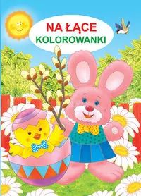 Kolorowanka. Na łące. Martel. Nowy Produkt