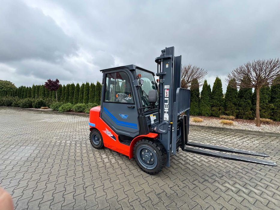Wózek Widłowy Heli CPCD35-XC26H 3,5t 3,3m Duplex Pełna Kabina Diesel 2026
