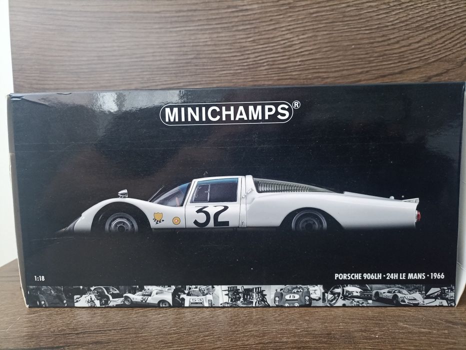 Porsche 906 LH 24le mans - minichamps 1/18