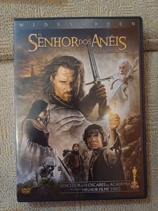Coleção da trilogia O Senhor dos aneis - DVD