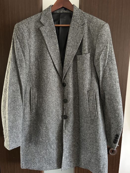 Płaszcz szary elegancki w idealnym stanie