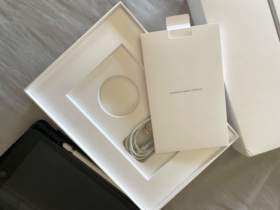 iPad 9.ª Geração 256GB + Apple Pencil 1º + Capa + Caixa Original