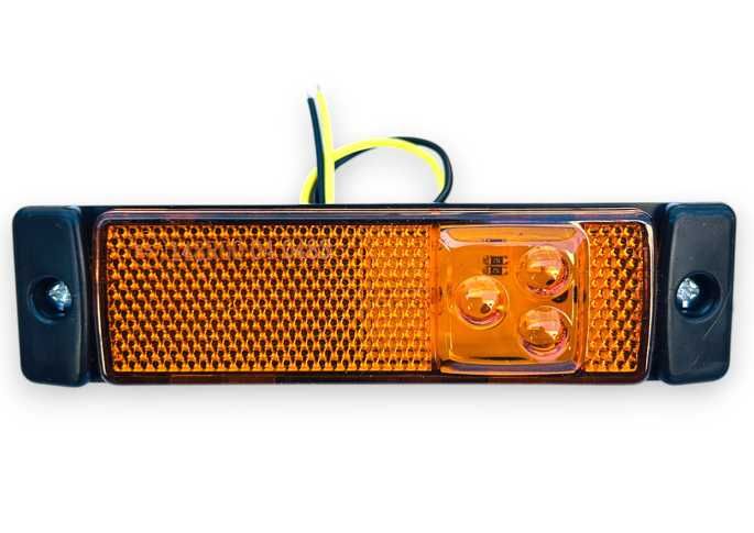 Lampa obrysowa LED - obrysówka - długa ładnie świeci - 12/24V - Ol-Mot Kutno