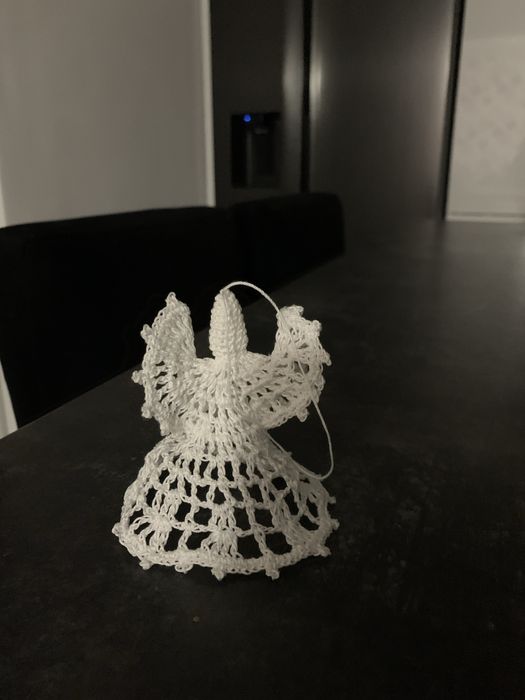 Aniołki ręcznie robione na szydełku