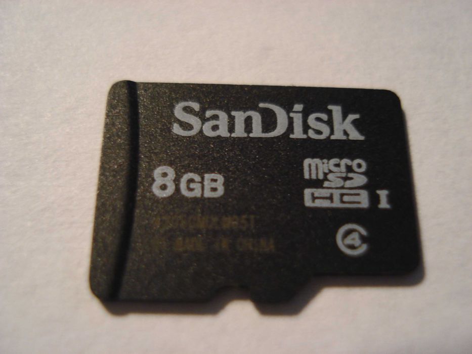 karta pamięci micro SDHC 8 gb