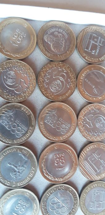 Conjunto de 45 Moedas Escudo Comemorativas/Outras