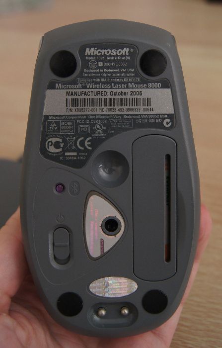 Microsoft Wireless Mouse 8000 with Charger64550855195138122