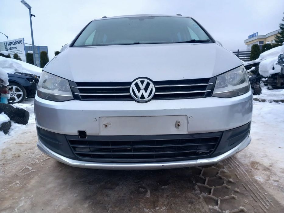 VW SHARAN II 7N PAS PRZEDNI WZMOCNIENIE CZOŁOWE 2.0 TDI KOMPLETNE
