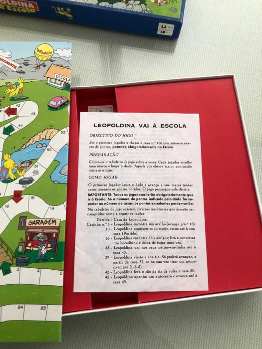 Jogo de Tabuleiro - LEOPOLDINA Vai à Escola