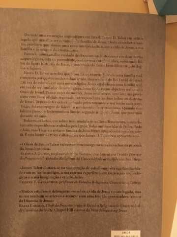 A Dinastia de Jesus, de James D. Tabor