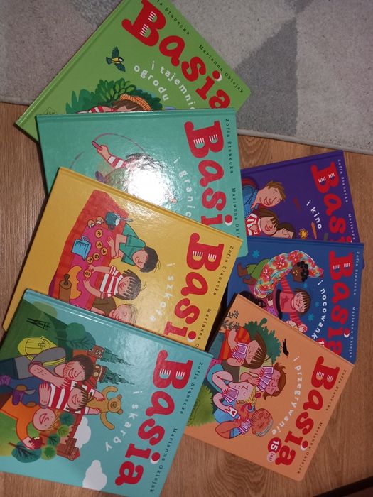 Basia zestaw 7 książek: i granice,kino,przegrywanie,nocowanka,szkoła