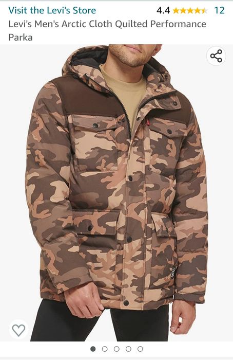 Куртка парка пуховик Levis Розмір XL Оригінал Левайс Левіс