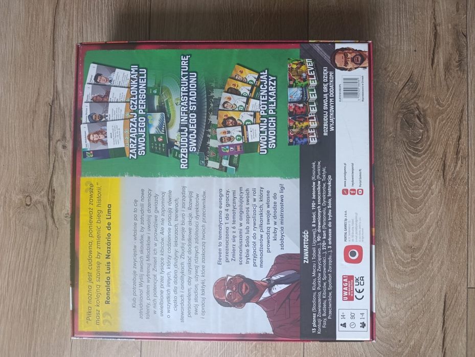 Gra eleven planszowa piłka nożna