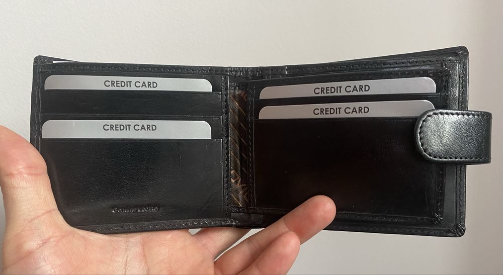 Portfel ze skóry Rovicky CPR-022-BAR