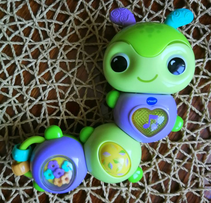 Розвиваюча інтерактивна іграшка VTech гусінь/гусеница игрушка