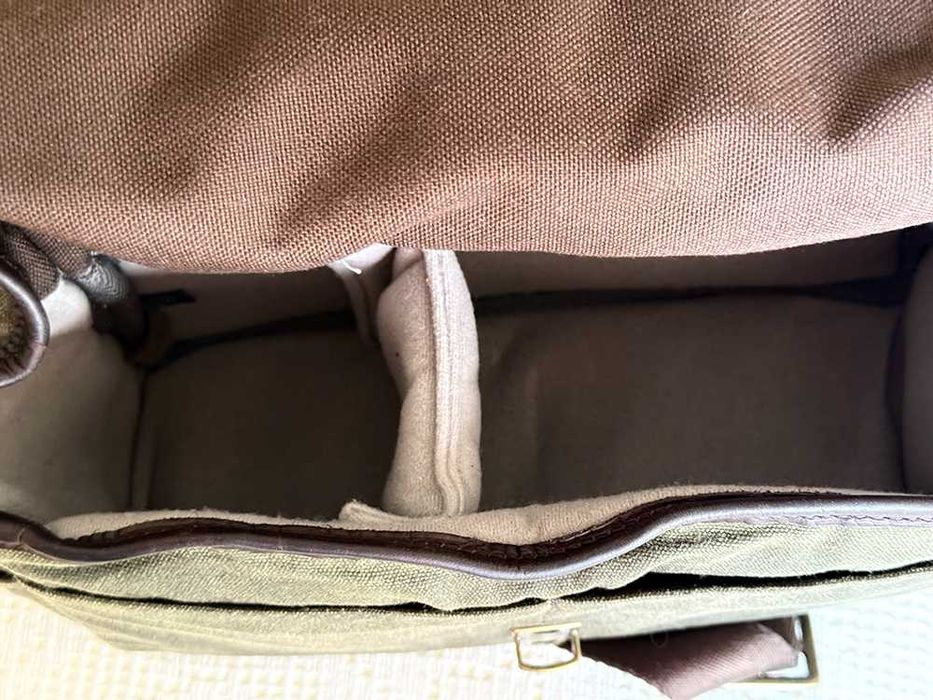 Ona Bowery Olive Waxed Canvas