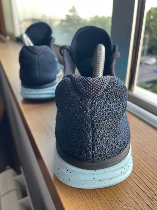 Ténis de Corrida Nike Flyknit Lunar 3 (Tamanho 42.5) - Como Novos