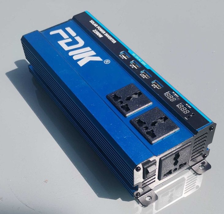 Inversor 12v para 220v Novo 2200w FDIK