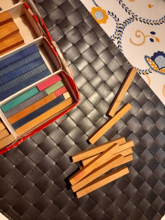 Cuisenaire numeros em cor