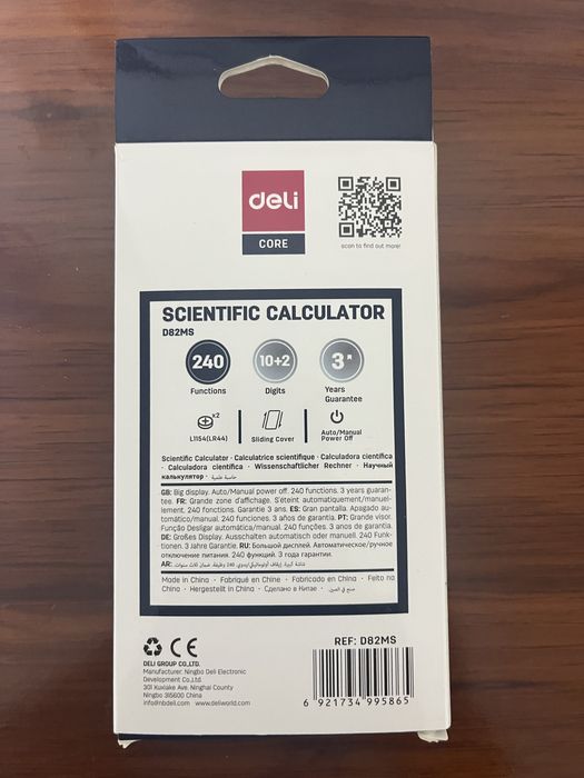 Calculadora cientifica Nova