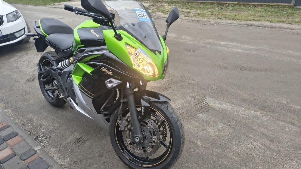 Мотоцикл Kawasaki ninja 400 2014рік
