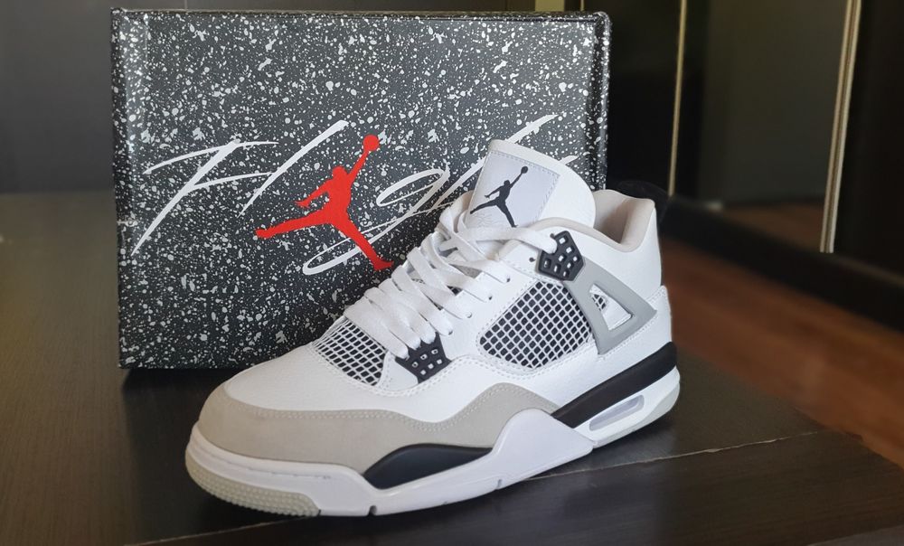 Buty Air Jordan 4 Military Black
