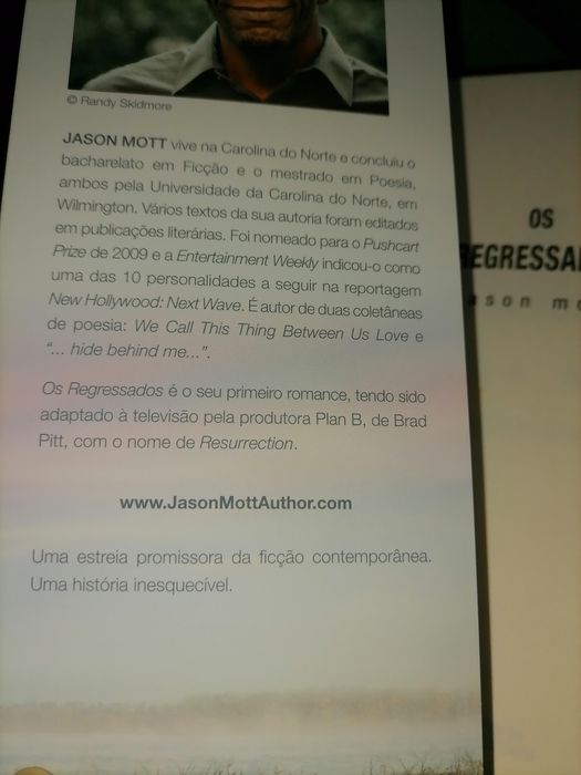 Livro Os regressados de Jason Mott