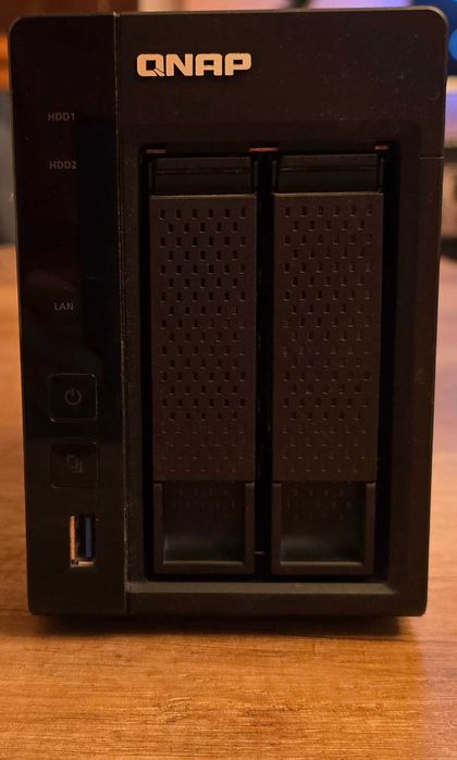 Serwer NAS QNAP TS-253A-4G (2lan 2bay 2hdmi 2mic 4usb 4GBram pilot)
