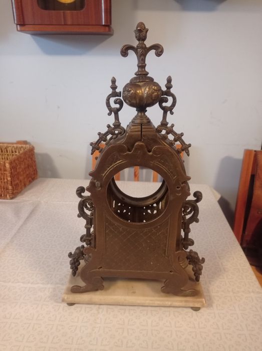 Zegar mosiężny obudowa stara