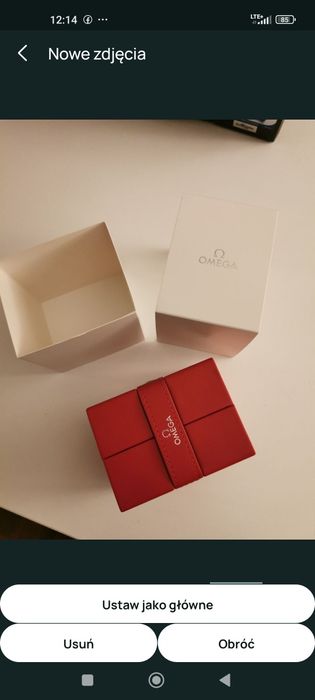 Etui transportowe Omega komplet nowe
