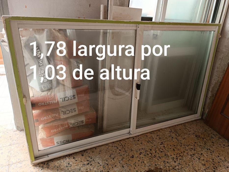 2 janelas alumínio