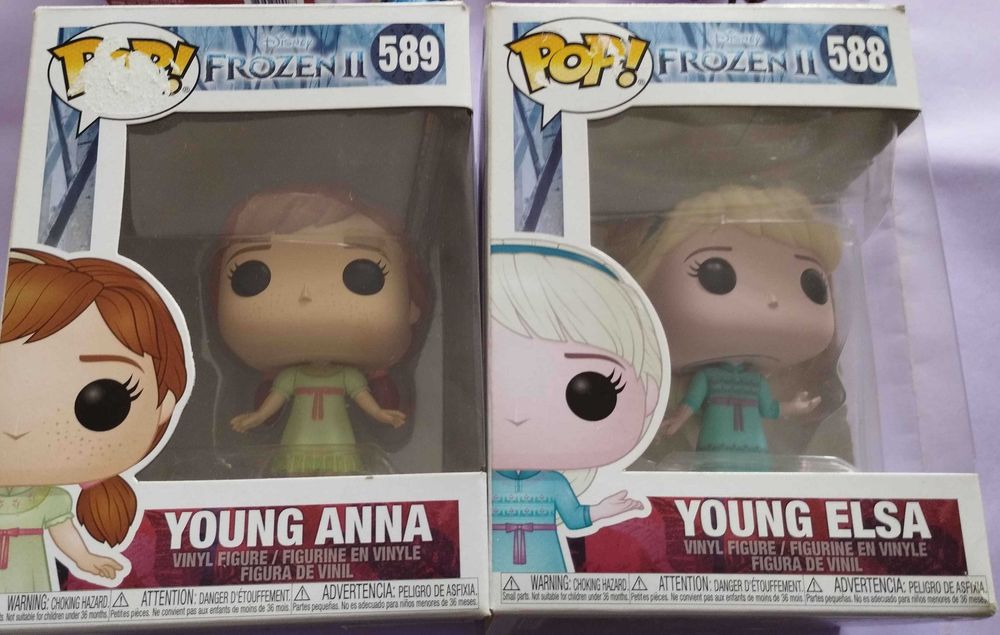Frozen POP's e Figuras Mystery Mini