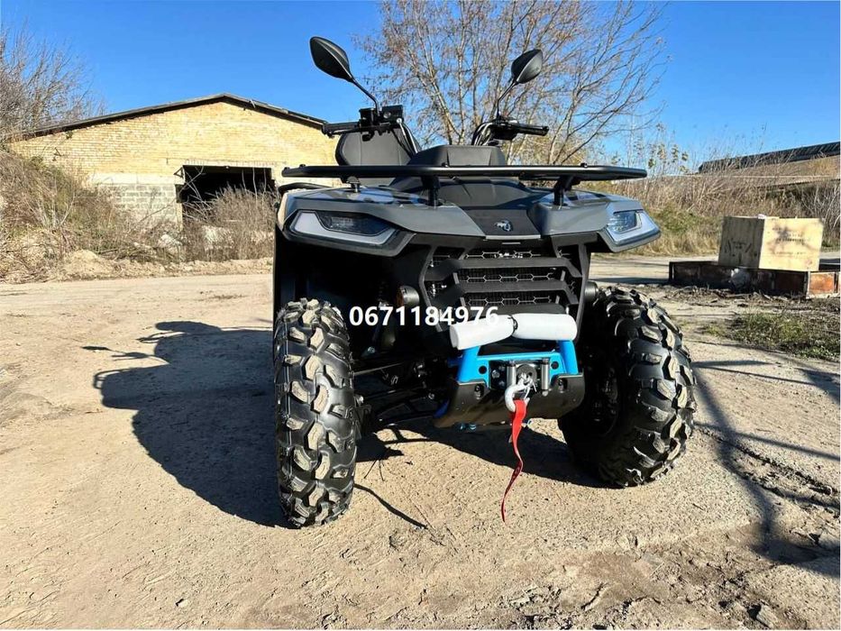 Квадроцикл Segway 500 F A6 AT 5L Base (silver-blue) Сегвей доставка