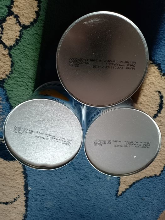 Trzy puszki mleka blemil elemental