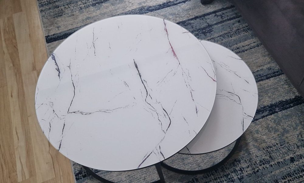 Stolik kawowy 80cm i 60 cm