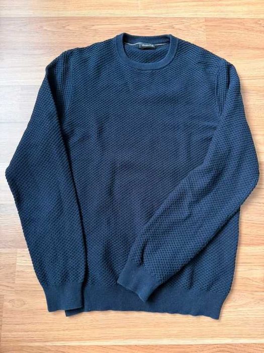 Sweter Massimo Dutti bawełna i Kaszmir