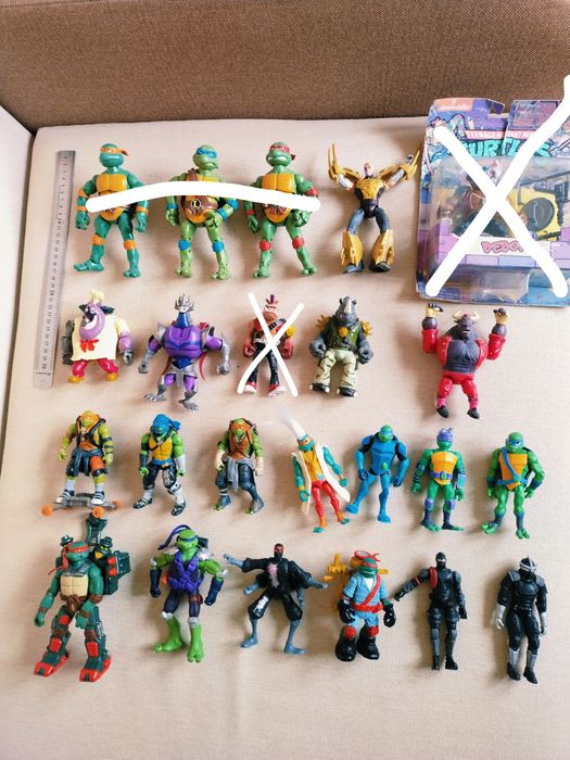 Фігурки Черепашки ніндзя з 90х -2000х