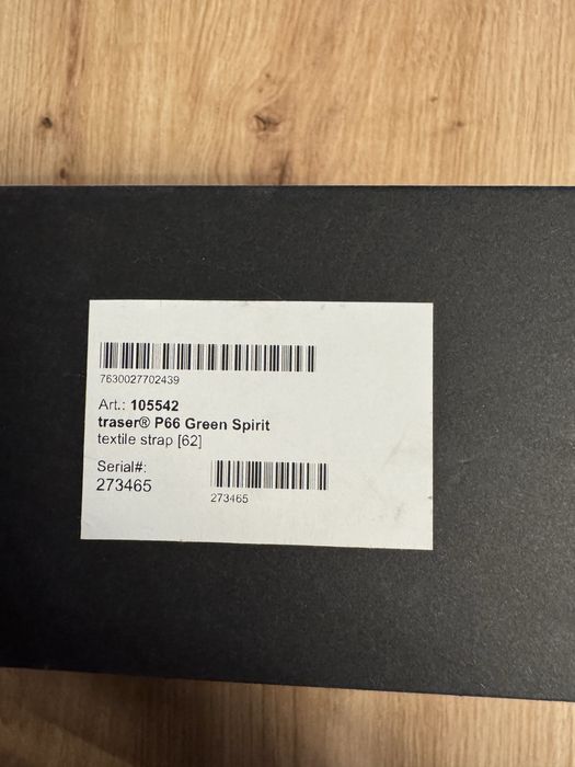 NOWY TRASER P66 TS-105542 nie uzywany