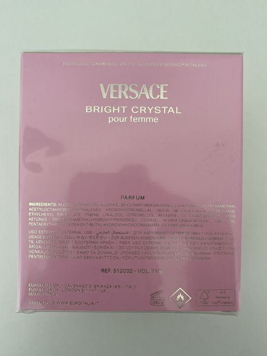 Versace bright crystal pour femme