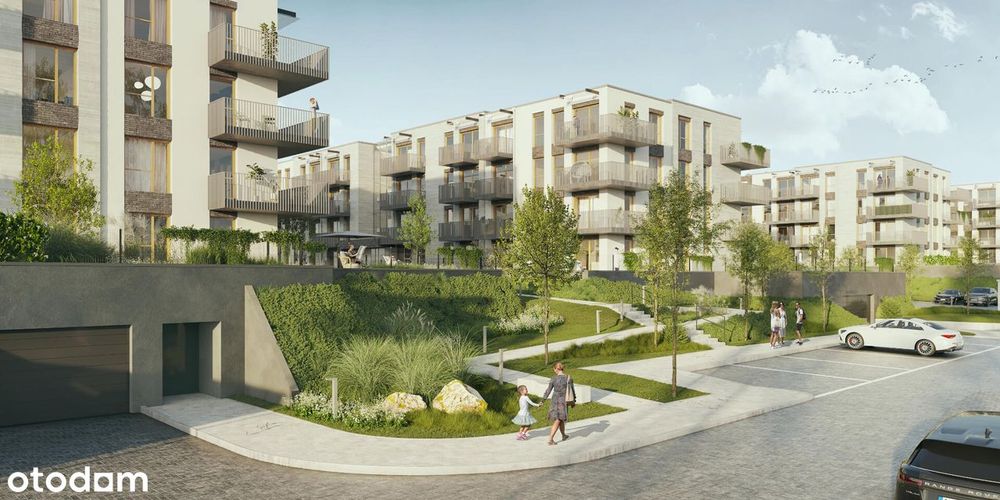 3-pokojowe mieszkanie 63m2 + ogródek Bez Prowizji