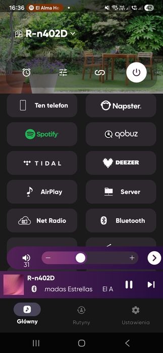 Yamaha R-N402D Amplituner Stereo 2x140W